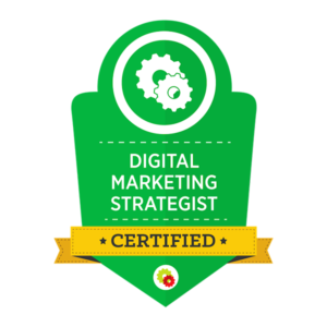 Digital Marketing Strategist COURSE CERTIFICATE - Digital Marketer.com Academy